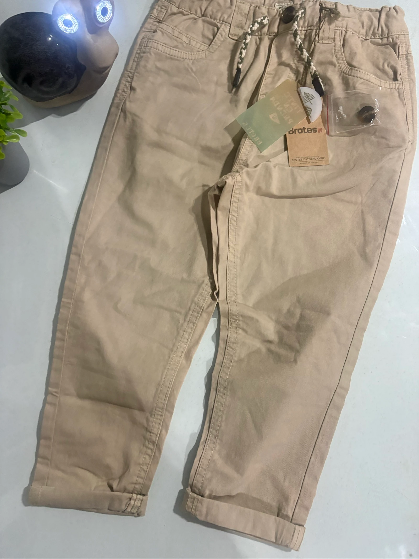 pantalon chino beige brotes el corte ingles nino 3 4 anos trousers pantalon beige 100cm